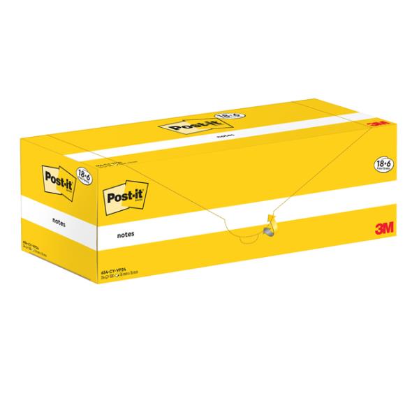 Cf18+6 Post-It/Canary/76X76/100Ff - immagine 4