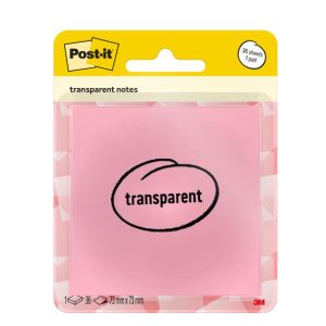 Post-It Transparent Papaya Fizz