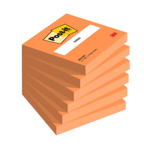 Cf6 Post-It®76X76Mm Arancio - immagine 3