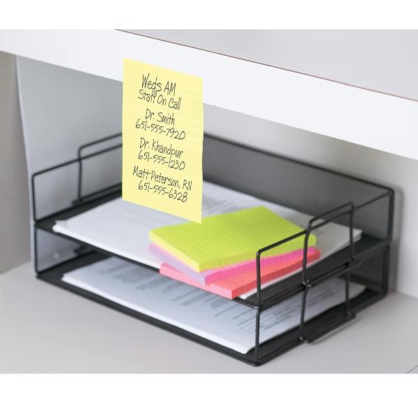 Cf6Post-It Largenote 102X152 Righe - immagine 2