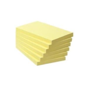 Cf6Postit 127X76 Ricicl Giallo L