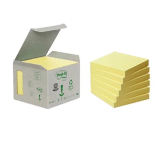 Cf6Postit 76X76 Ricicl Giallo Li - immagine 2