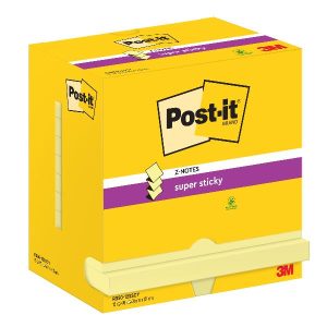 Cf12 Post-It-Z Note Giallo 76X127