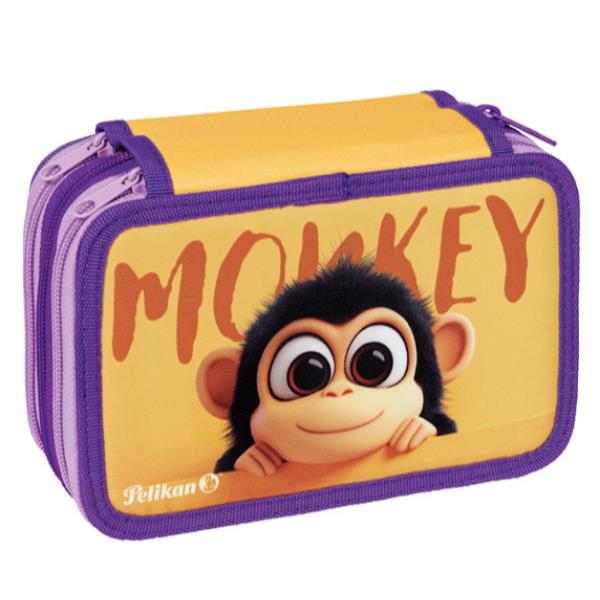 Esp12 Astuccio 3 Zip Happy Animals - immagine 3