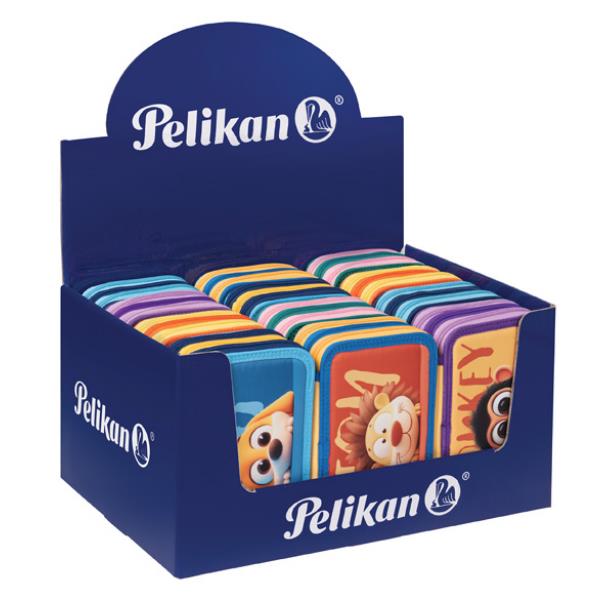 Esp12 Astuccio 3 Zip Happy Animals - immagine 2