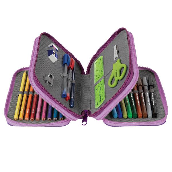 Esp12 Astuccio 3 Zip Happy Animals - immagine 6