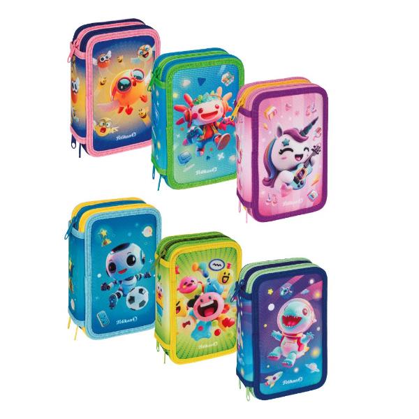 Esp12 Astuccio 3 Zip Emoji