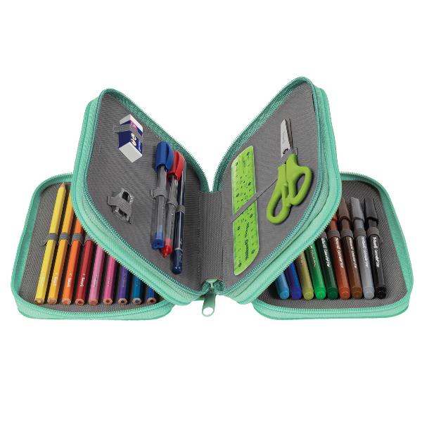 Esp12 Astuccio 3 Zip Pastel&Neon - immagine 2