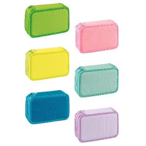 Esp12 Astuccio 3 Zip Pastel&Neon