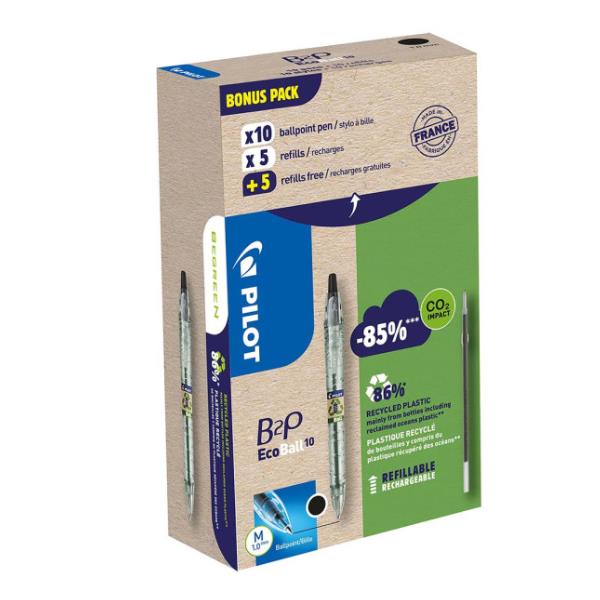 Cf 10Sfer+10Refil B2P Ecoball Nero - immagine 2