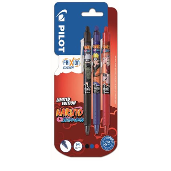 Bl3Frixion Clicker Naruto Assortito