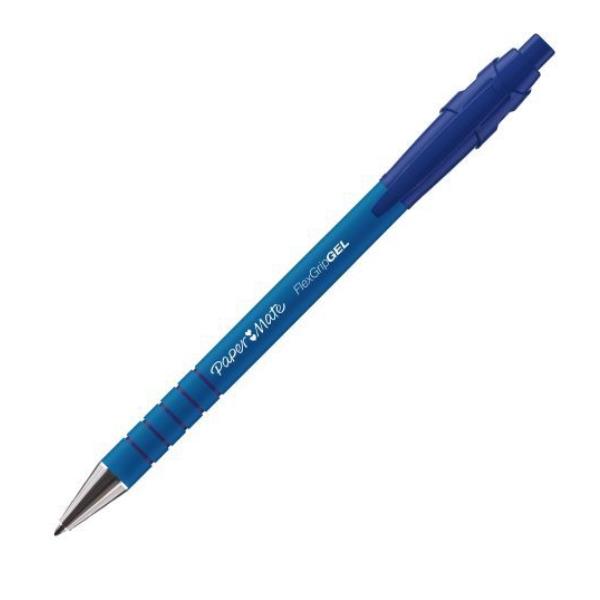 Cf12Penna Sc Flexgrip Blu 0,7Mm
