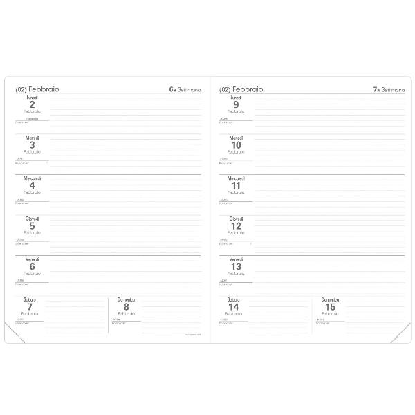 Agenda Professore Club Blu Navy Sc - immagine 3