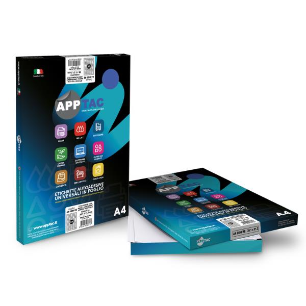 Etichette Bianche 105X72 100Fg - immagine 2