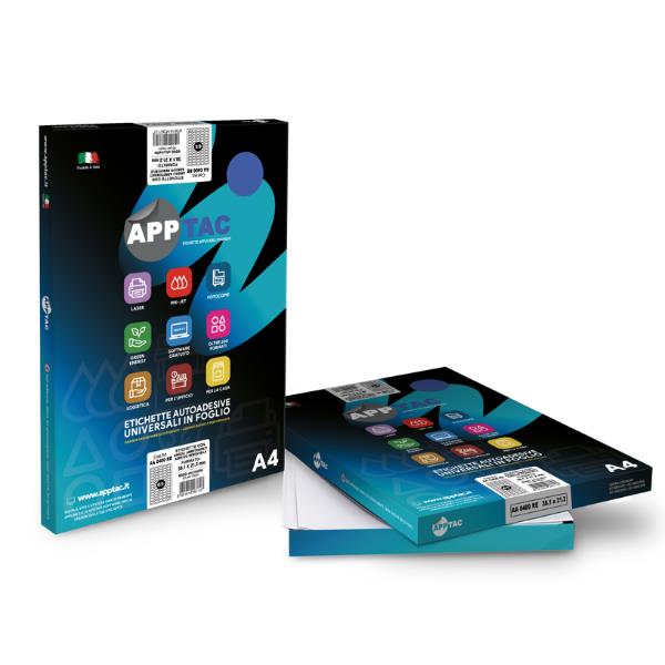 Etichette Bianche 105X48 100Fg - immagine 2