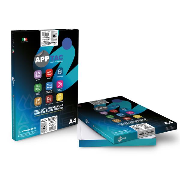 Etichette Bianche 70X34 100Fg - immagine 2