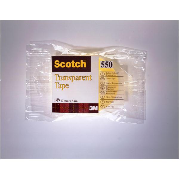 Scotch 550 Trasparente 19Mmx33M - immagine 2