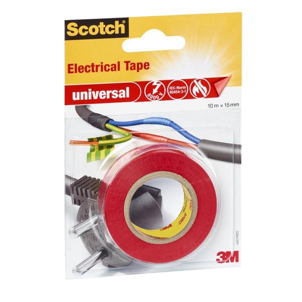 Nastro Isolante 4401Red 15X10 - immagine 2