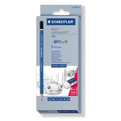 Set Disegno Mars Lumograph 8 Pz