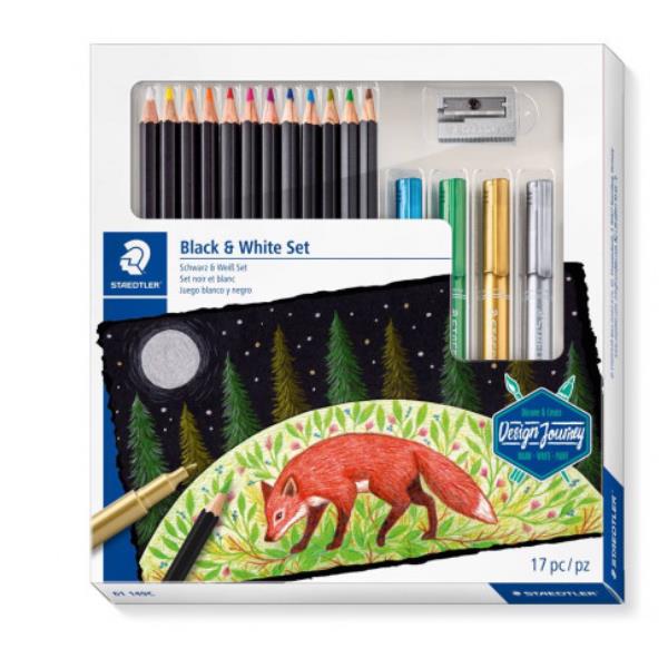 Nero Bianco Set 17 Pezzi - immagine 2