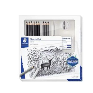 Charcoal Set 12 Pezzi Assortito