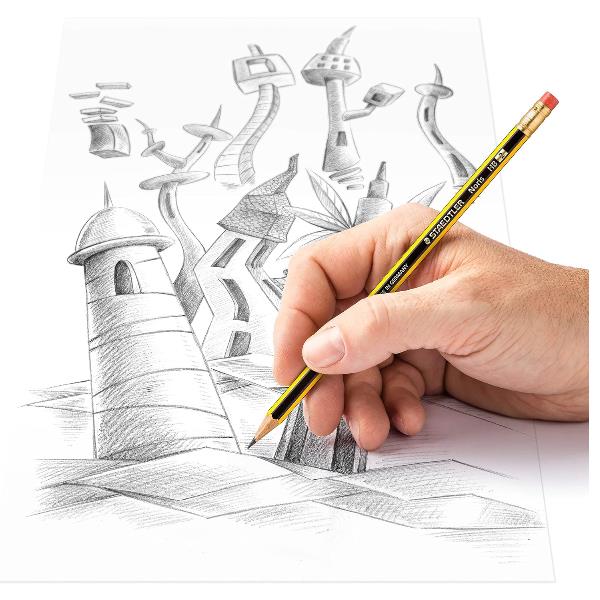 Cf12Matita Grafite Noris 122-Hb - immagine 2