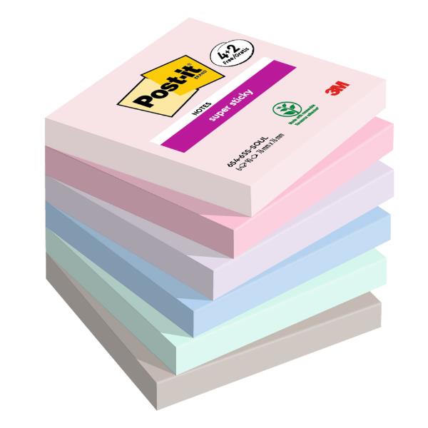 Cf4+2 Post-It Sk/Soulful/76X76/90Ff