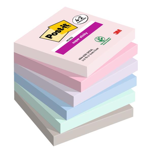 Cf4+2 Post-It Sk/Soulful/76X76/90Ff - immagine 2