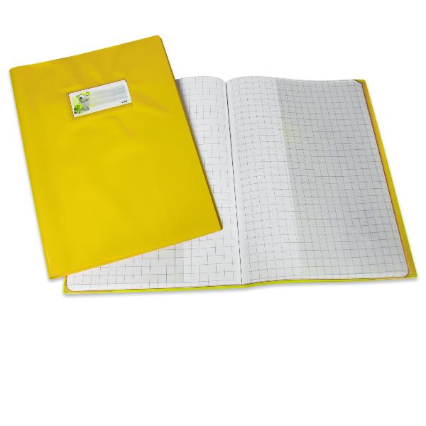 Cover Maxi A4 Pvc Laccato Giallo - immagine 2