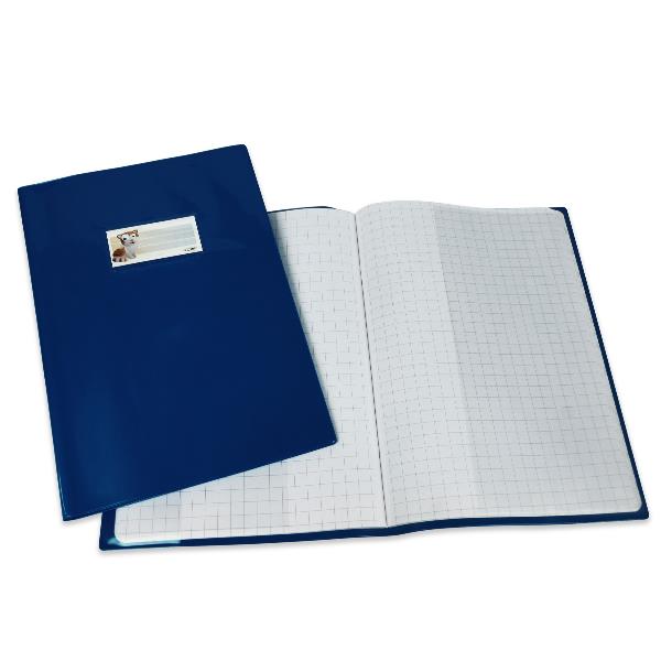 Cover Maxi A4 Pvc Laccato Blu - immagine 2