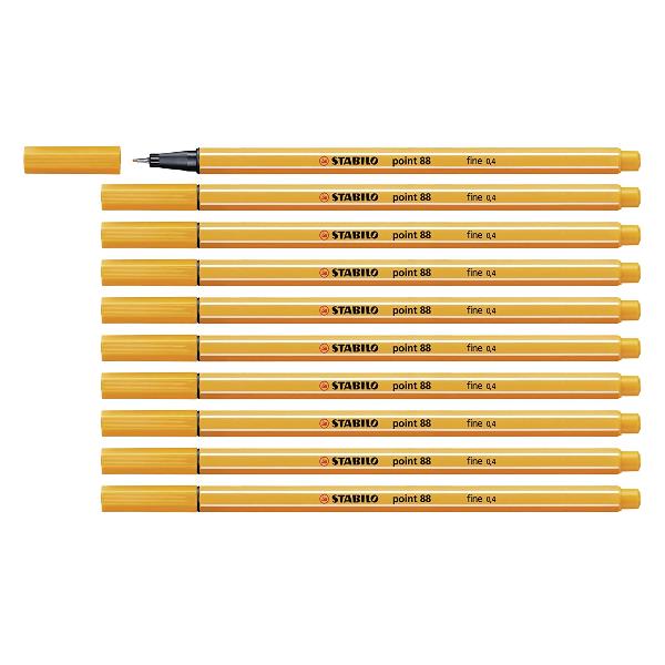 Cf10 Stabilo Point 88 Light Orange