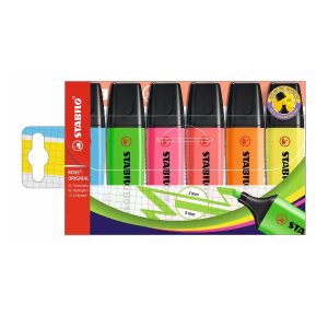 Ast6 Stabilo Bossoriginal 4 Col Ass