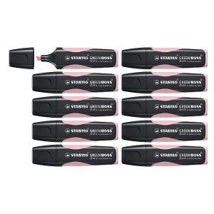 Cf10 Verde Boss Pastel Rosa Antico