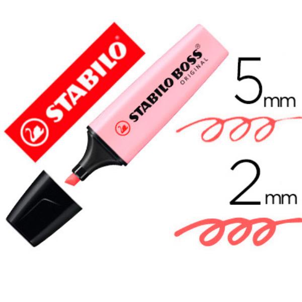 Cf10 Stabilo Boss Pastel Rosa Antic - immagine 2