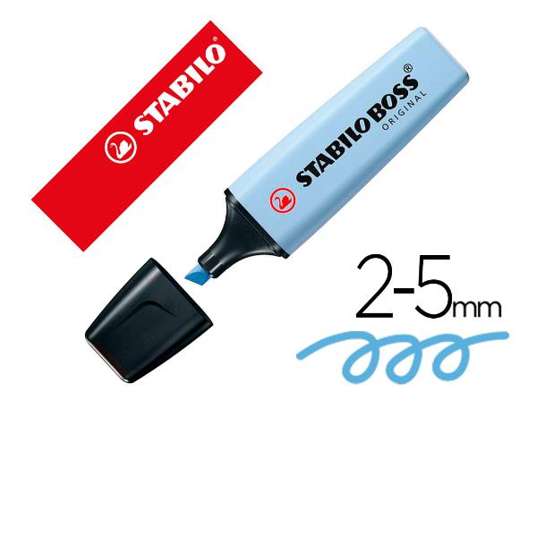 Cf10 Stabilo Boss Pastel Breezy Blu - immagine 3