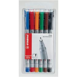 Ast6 Stabilo Ohpen Fine Col Ass