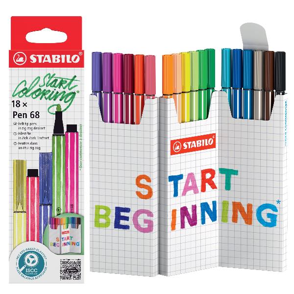 Ast18 Pen68 Zig Zag In Cartone - immagine 2