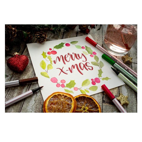 Cf10 Stabilo Pen68Brush Verde Chiar - immagine 4