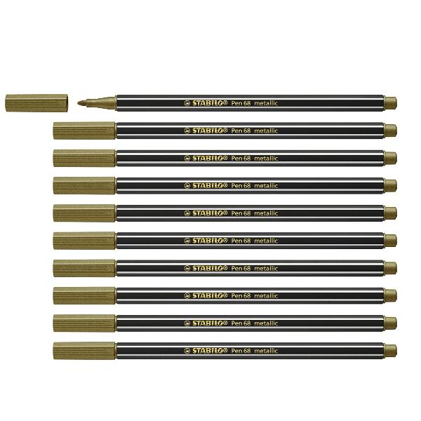 Cf10 Stabilo Pen68Metallic Oro M