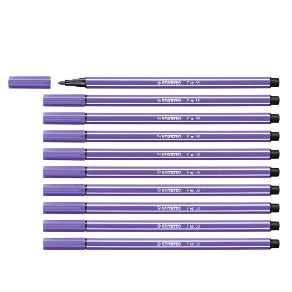 Cf10 Stabilo Pen 68 Viola - immagine 2