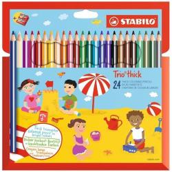 Ast24 Stabilo Trio Maxi 24 Colori