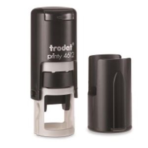 Timbro Printy 4612 Nero-Con Cappucc