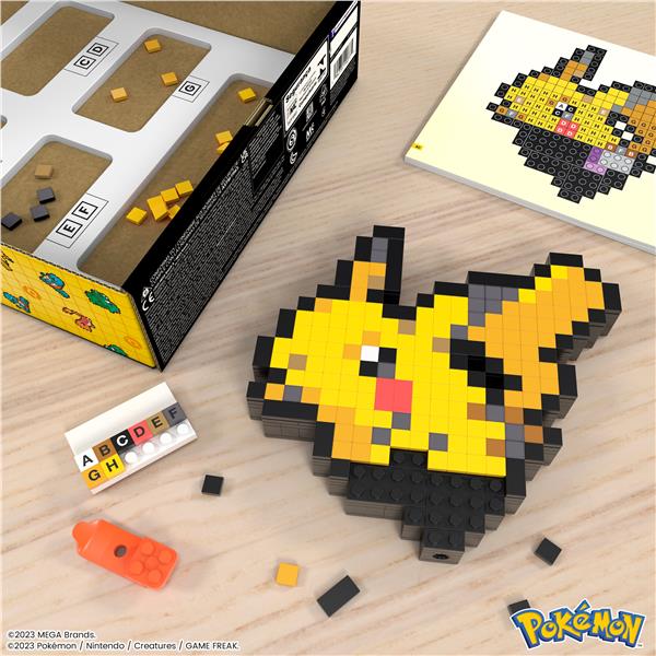 Mega Pokemon Pixel Art Pikachu - immagine 2