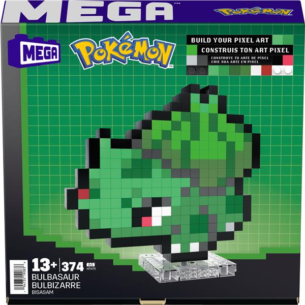 Mega Pokemon Pixel Art Bulbasaur - immagine 4