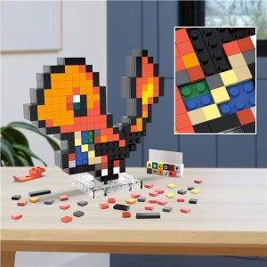 Mega Pokemon Pixel Art Charmander