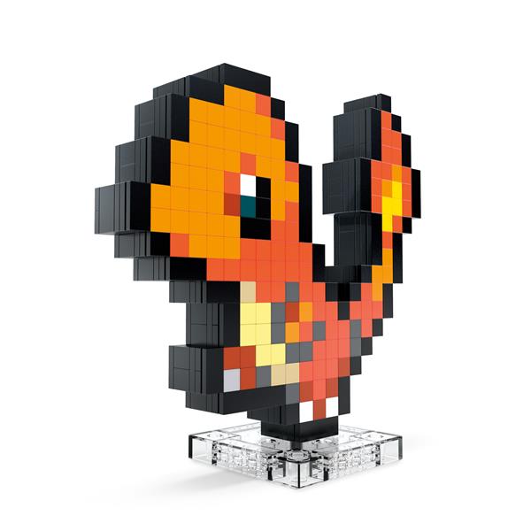 Mega Pokemon Pixel Art Charmander - immagine 2