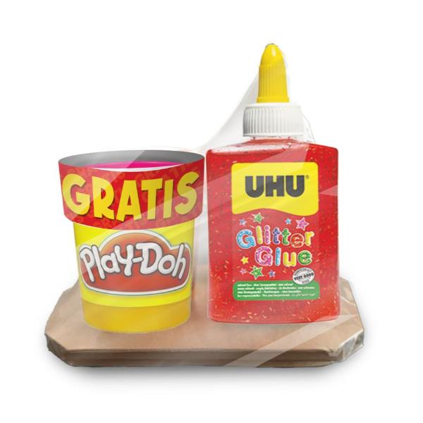 Glitter Glue Playdoh Ass