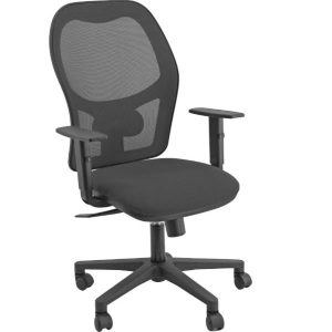 Sedia Oper Hubble Nero+Bracc Regol.