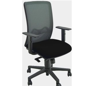 Sedia Oper Nathan Nero+Bracc Regol.