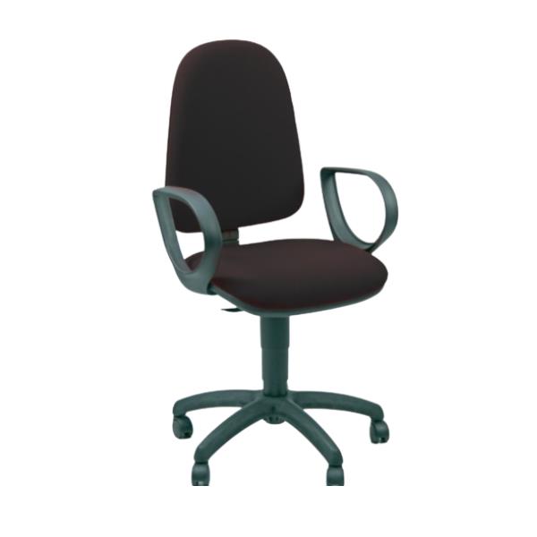 Sedia Oper Jupiter Nera+Bracc Fissi - immagine 2